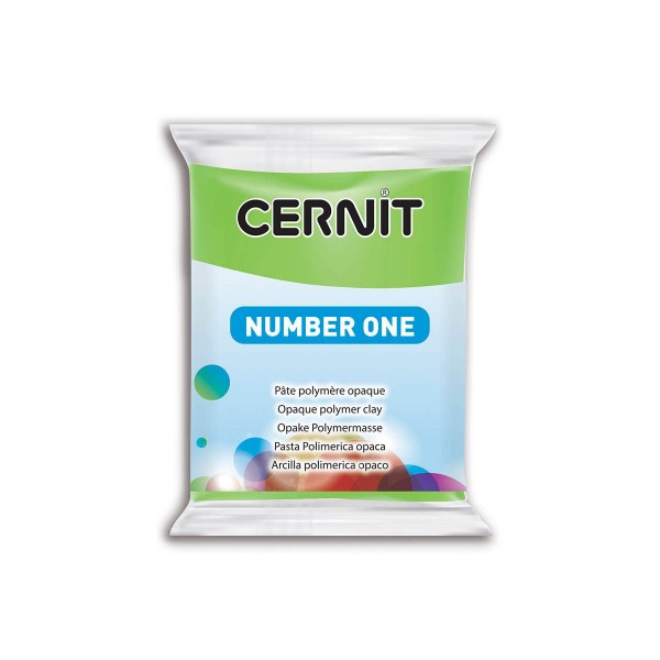 Полимерная глина CERNIT №1 56 г. салатовый